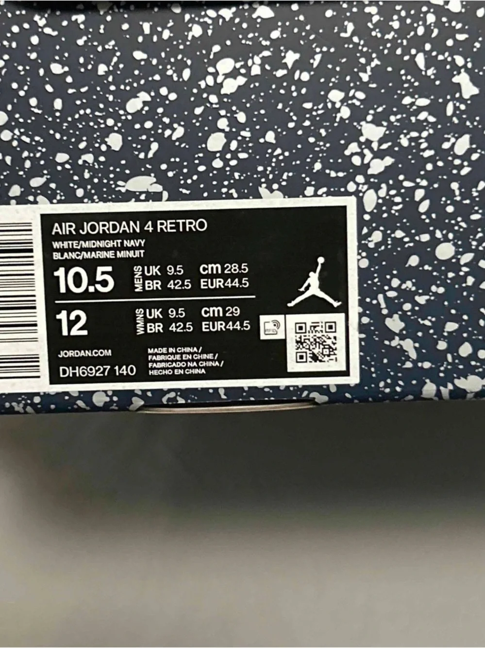 Jordan clean sneakers